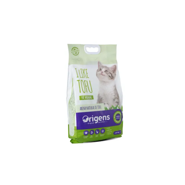 Origens arena orgánica de tofu con aroma de te verde 2.85 kg