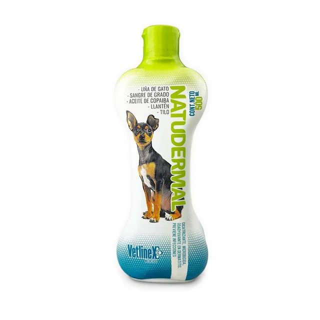 Vetlinex Shampoo Natudermal Frasco 500 ml