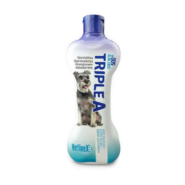 Vetlinex Shampoo Triple A Frasco 500 ml