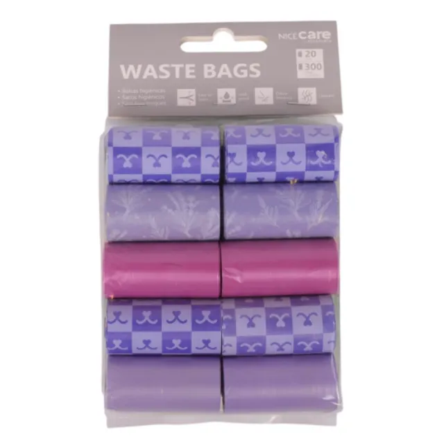 Bolsa Nice Care Basic Lavander 8 Rolls