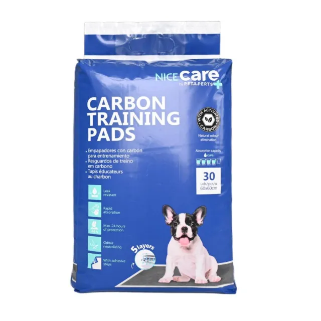 Nice Care Carbon Pads 60x60 - 30 pcs