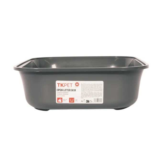 Cat Litter Basic Tray Grey 50 cm