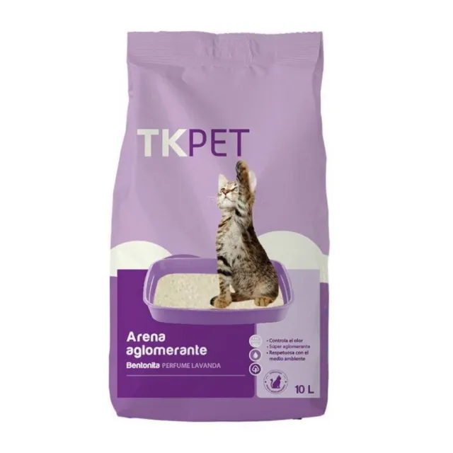 Tkpet Arena Aglomerante Aroma Lavanda 10 Kg
