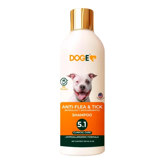 Doge Anti-Flea & Tick (Antipulgas Y Antigarrapatas) 300Gr