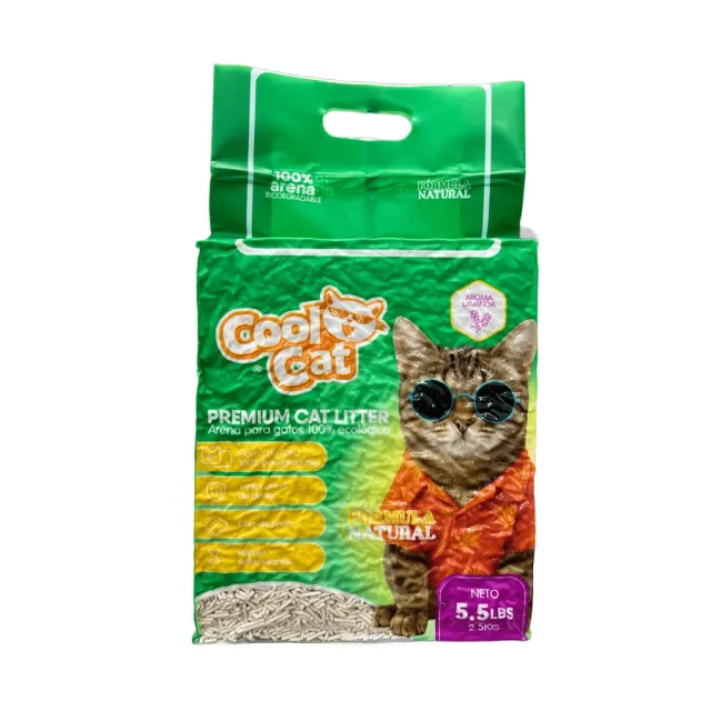 Cool Cat Arena Para Gato De Tofu 2.5Kg