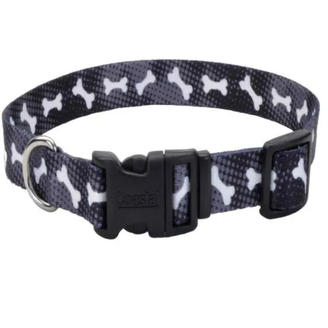 Coastal Collar con diseño y hebilla de plastico 3/4" (06621 BBO20)