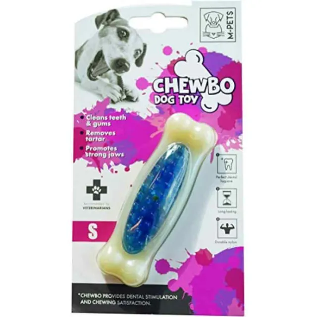 Mpets Chewbo Bone Clean Dental Juguete Hueso Limpiador Dental Talla M