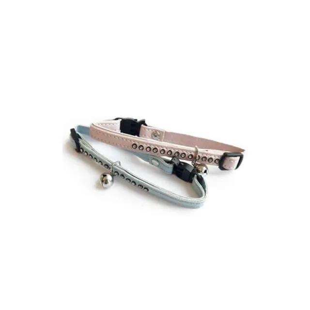 Jewels collar gato rosado o celeste