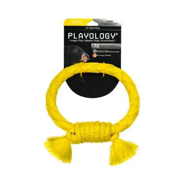 Playology Dri Tech Anillo De Soga Sabor Pollo L