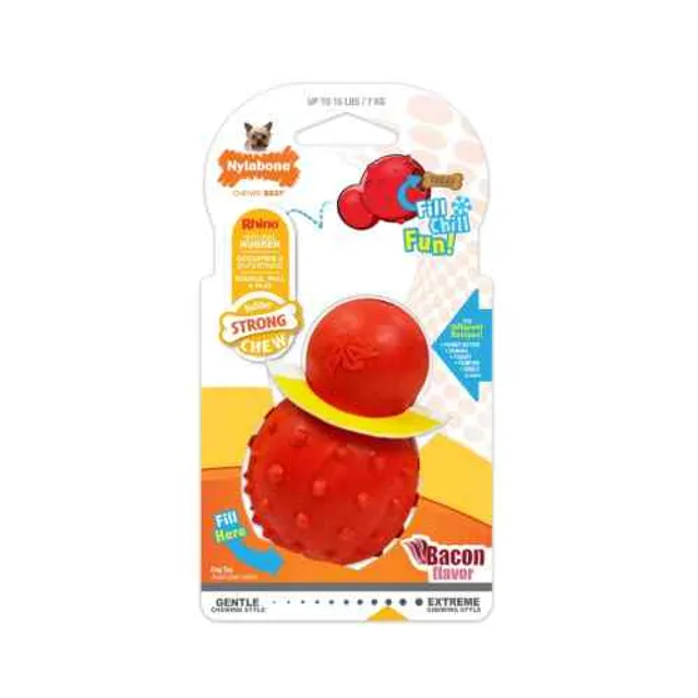 Nylabone Strong Chew Cone, Sabor Tocino Talla S