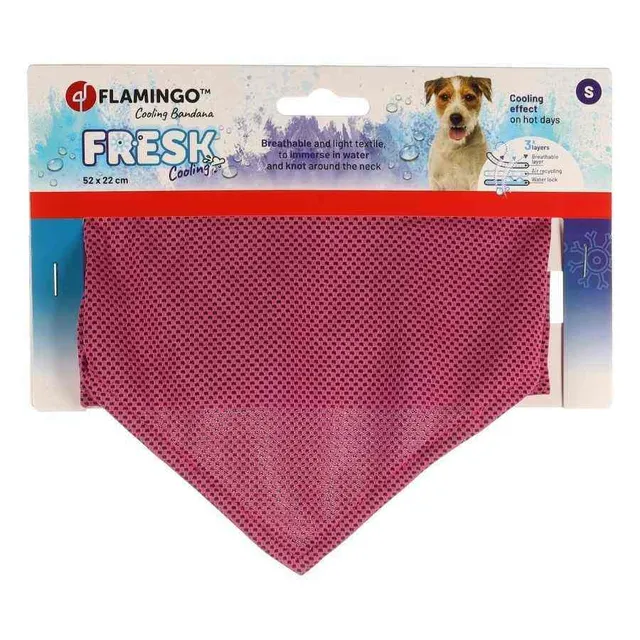 Flamingo Bandana Refrigerante Fresk Inou Rosa Talla M