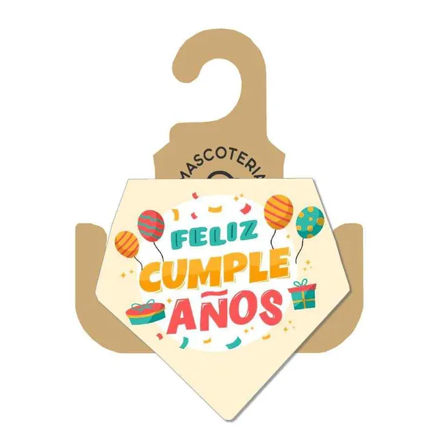 Lmb Bandana Cumpleaños Pet (Modelos Aleatorios) Talla S