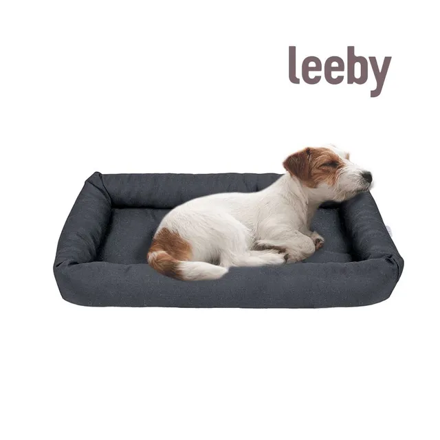 Leeby Matt Negro para perros Talla S