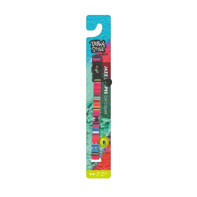 Mpets Urbantyle Jazz Stripes Eco Correa Gato