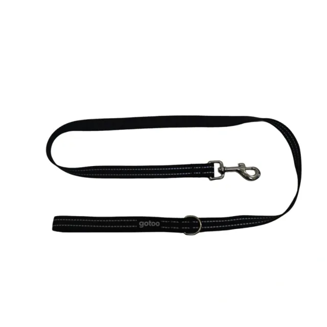 Gotoo! Correa Reflectante Premium Negra 2.0Cm*120Cm