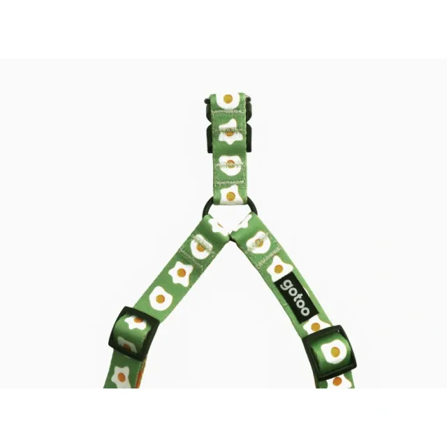Gotoo! Arnés Funny Fashhion Huevos Verde Talla XS