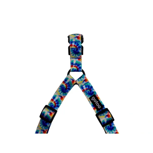 Gotoo! Arnés Funny Fashhion Tie Die Azul Talla XS