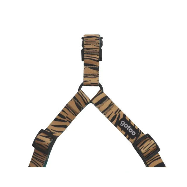 Gotoo! Arnés Funny Fashhion Tigre Marrón Talla XS