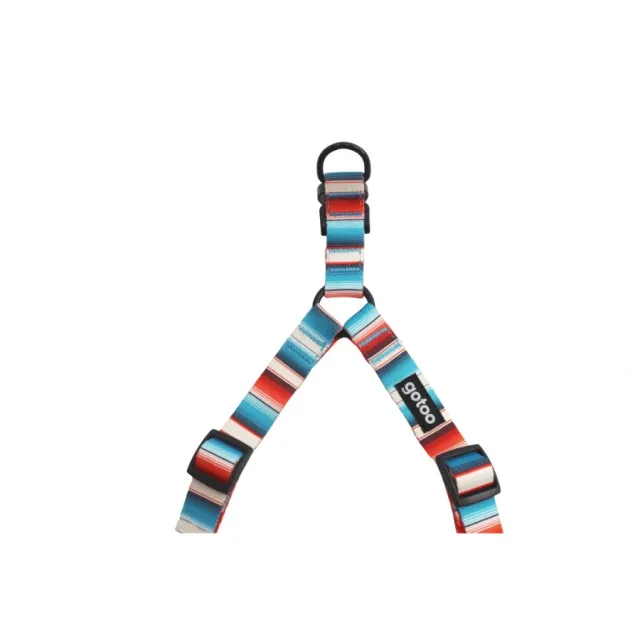 Gotoo! Arnés Funny Fashhion Rayas Multicolor Talla M