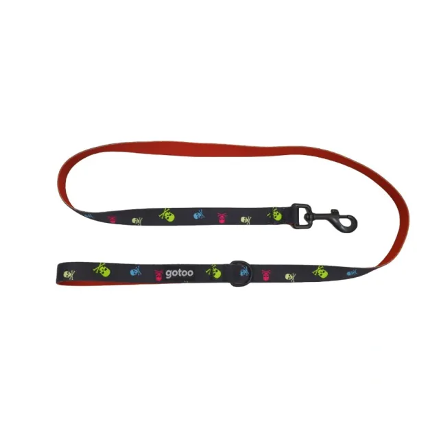Gotoo! Correa Funny Fashhion Calaveras De Colores Mediana