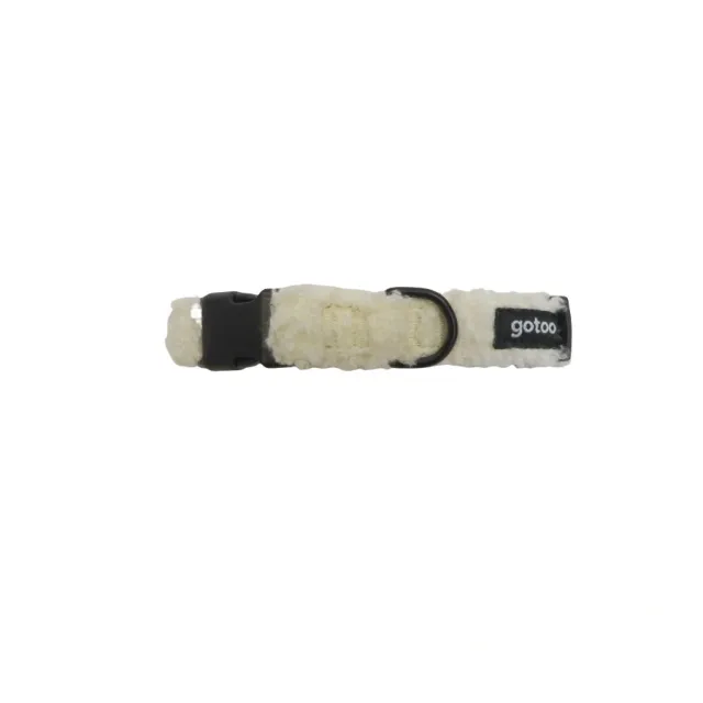 Gotoo! Collar Blanco Funny Fashhion Teddy Talla XS
