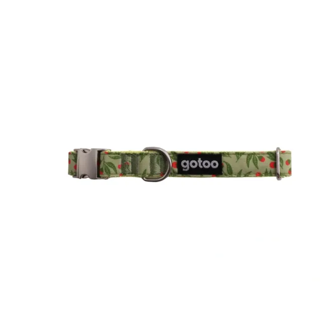 Gotoo! Collar Trendy Verde Floreado Talla L