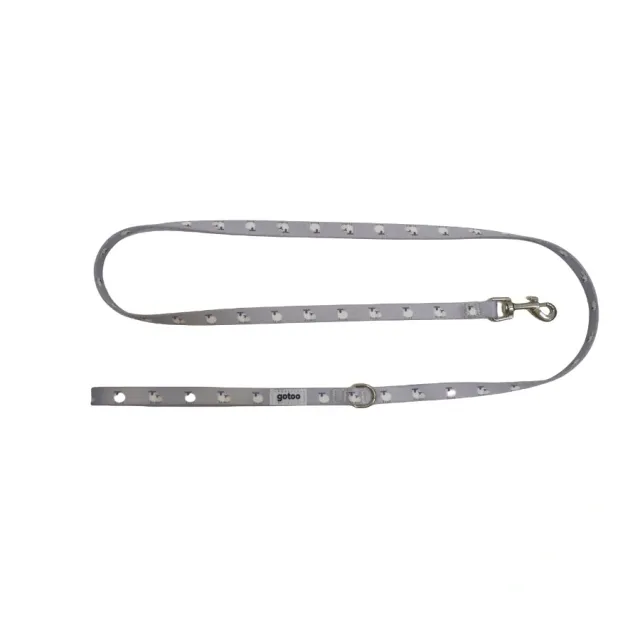Gotoo! Set Arnés y Correa Para Perros Ovejas Grises 20-30Cm; 102Cm