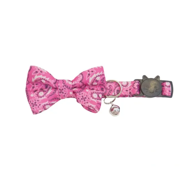 Gotoo! Collar Trendy Rosado Para Gato 1*21-30Cm
