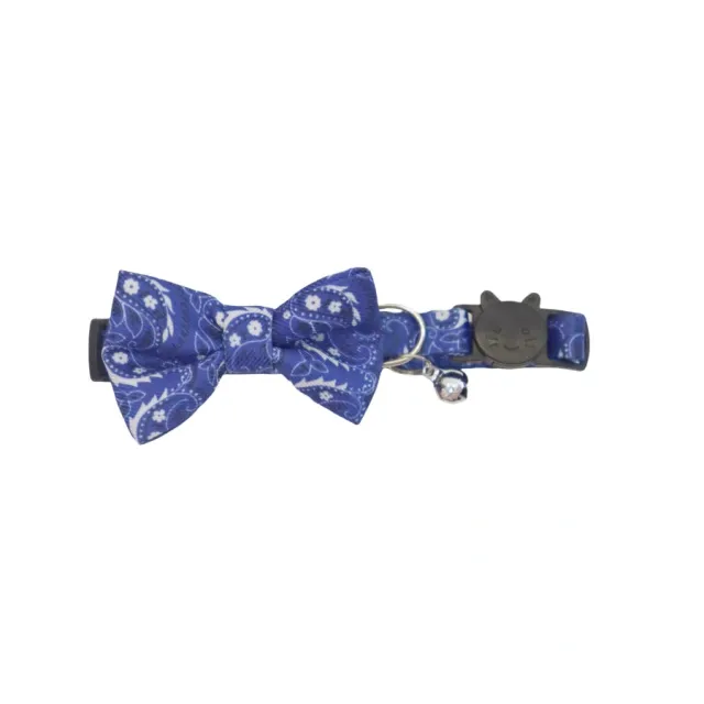 Gotoo! Collar Trendy Azul Para Gato 1*21-30Cm