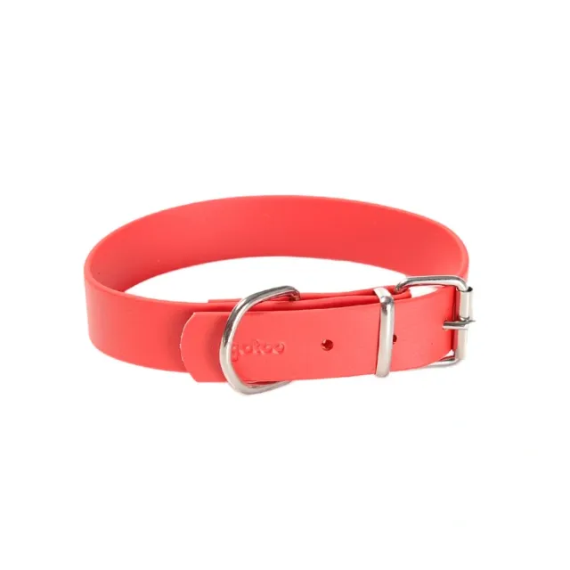 Gotoo! Collar Rojo Deluxe Biothane Talla L