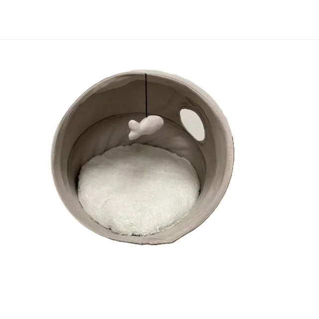 Leeby Cat Premium Pop Up Igloo Grey
