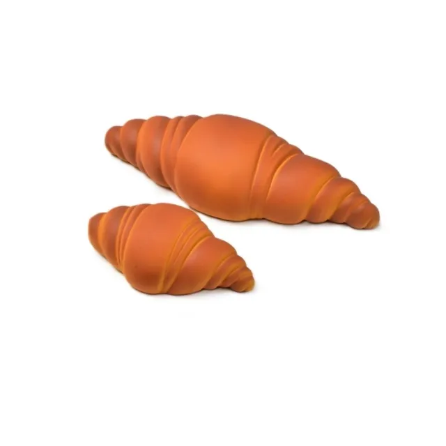 Tootoy! Croissant divertido de látex con sonido Talla S