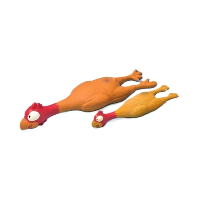 Tootoy! Pollo de goma divertdo con sonido para Perros