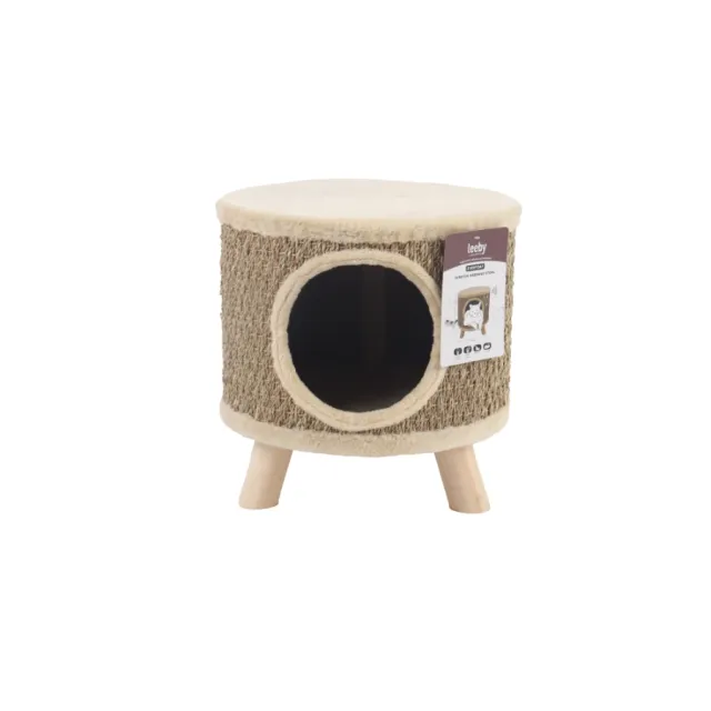 Billie Scratch Stool & Hideaway