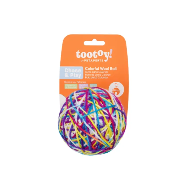 Tootoy! Chase&Play Wool Ball