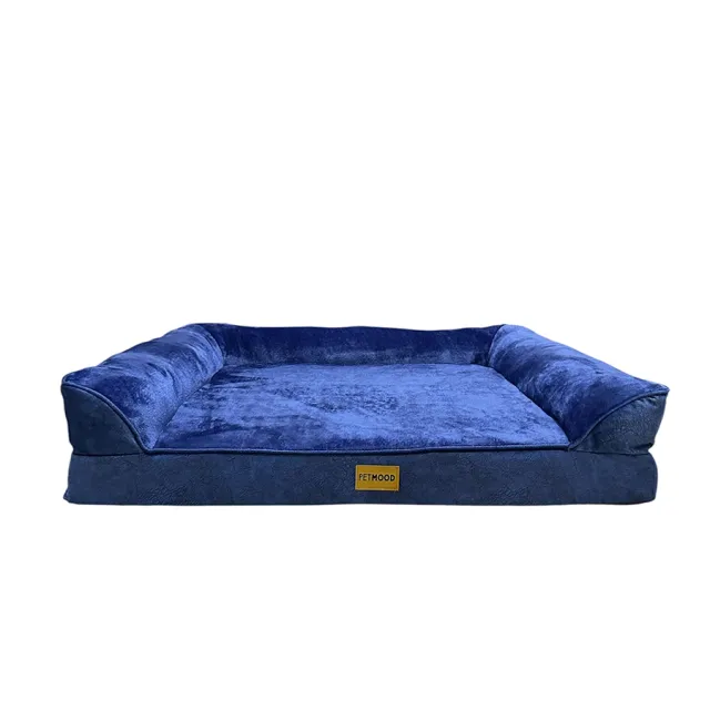 Sofacama Ortopedico Azul Talla L