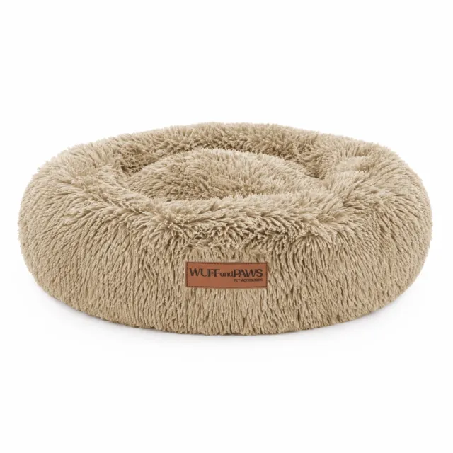 Cama Wuff And Paws Antiestress Beige Talla L