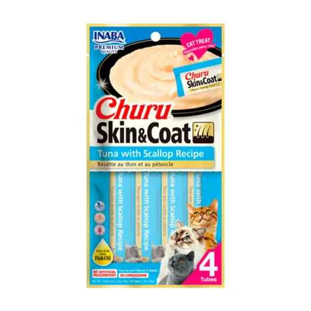 Churu Skin&Coat Atún Y Ostiones