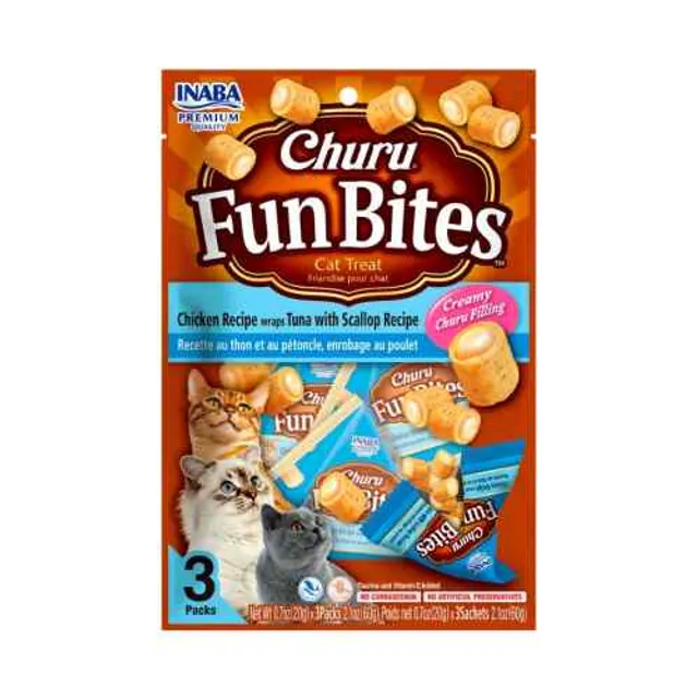 Churu Fun Bites Atún Y Ostiones