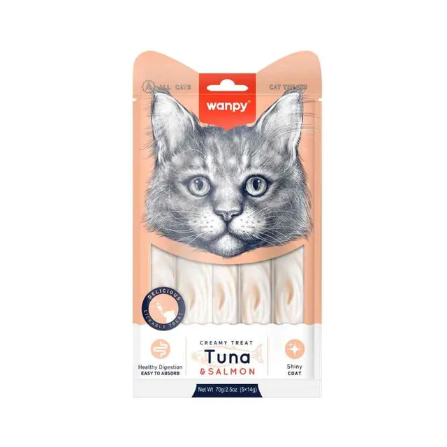 Creamy Treat Tuna & Salmon (Pasta de Filete de Atún y Salmón)
