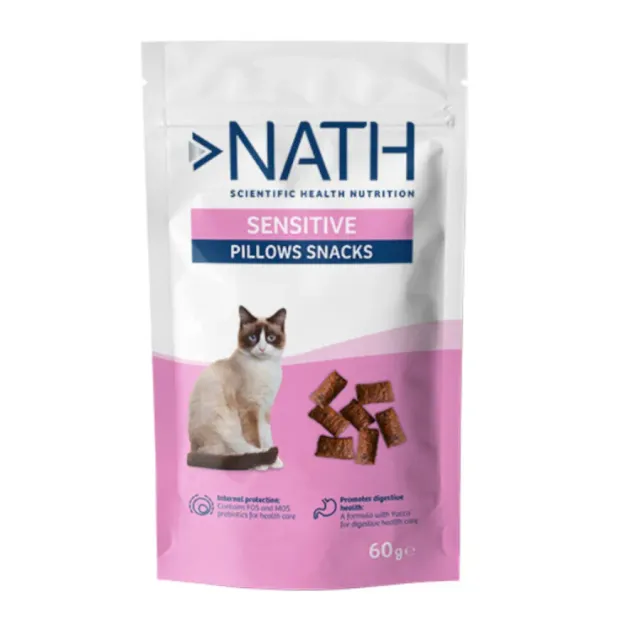 Nath Cat Adult snack gatos adultos con sensibilidades digestivas 60 GR