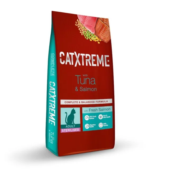 Catxtreme Adulto Esterilizado Atun Y Salmon 2.5 kg