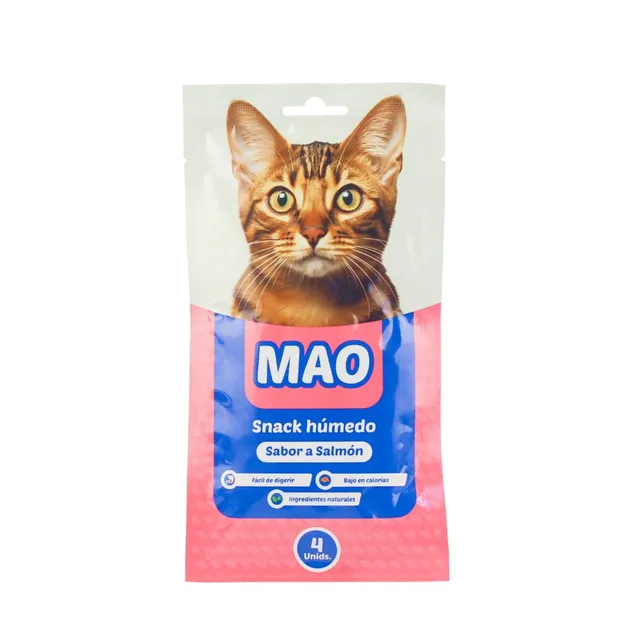 MAO Sabor Salmón sobre x 60 g (4 x 15 g.)
