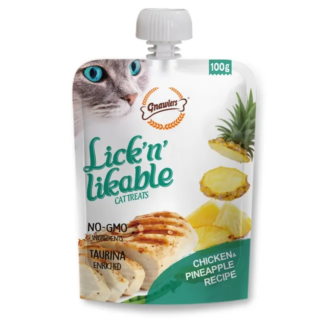 Gnawlers Lick’N’Likable Pollo & Piña 100Gr