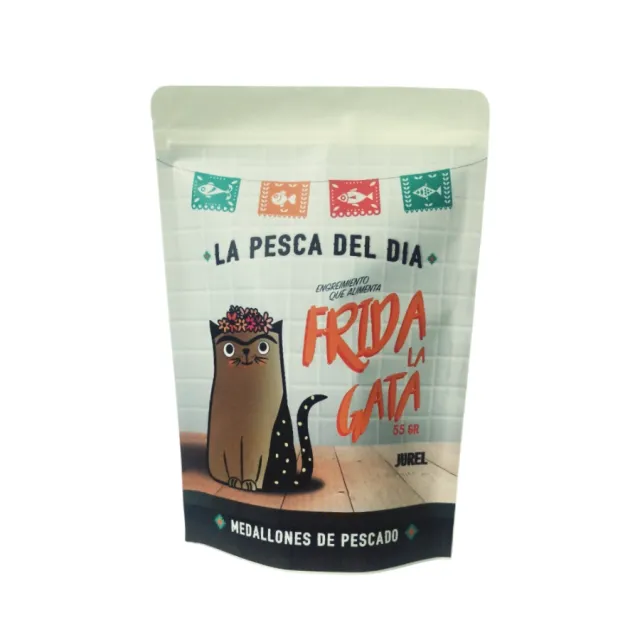 Frida la gata medallones de pescado: jurel 55GR