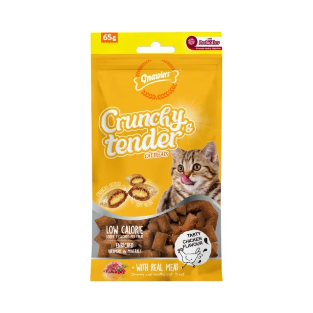 Gnawlers Crunchy & Tender Pollo 65 G