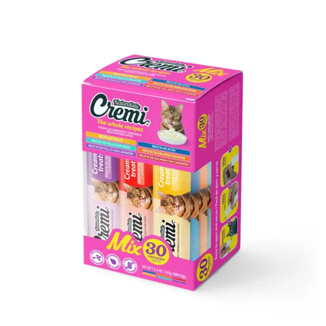 Naturalistic Cremi Box Variety Mix 30 Und