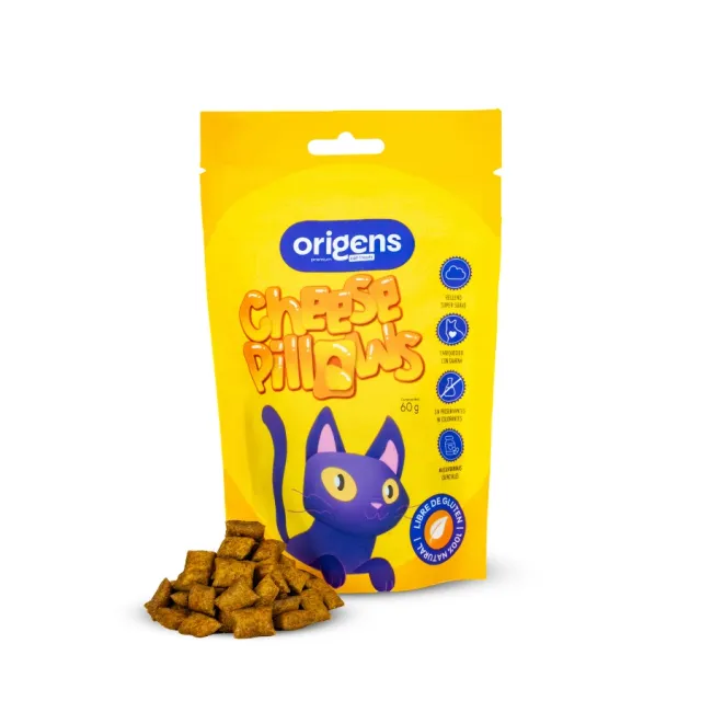 Snack Gatos - Cheese Pillows 60 Gr