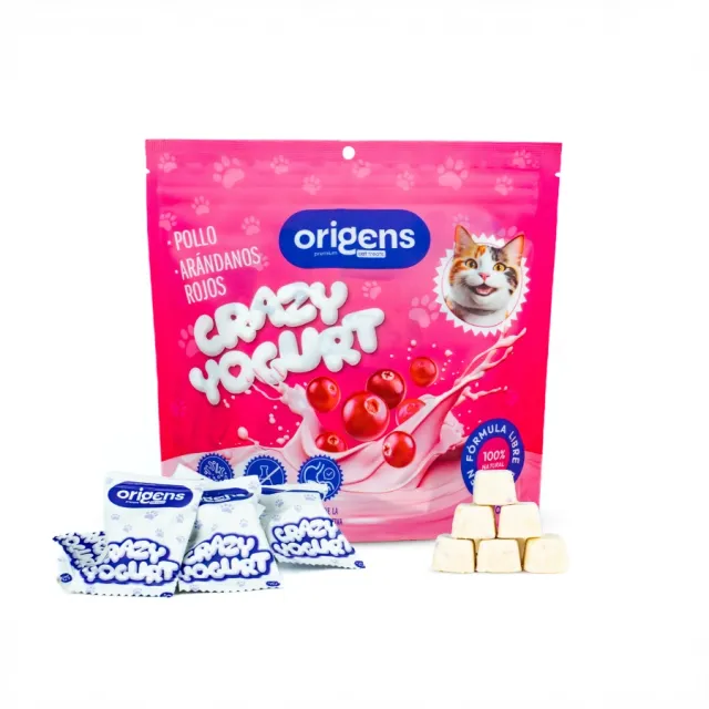 Snack Gatos - Crazy Yogurt Pollo & Arandanos Rojo