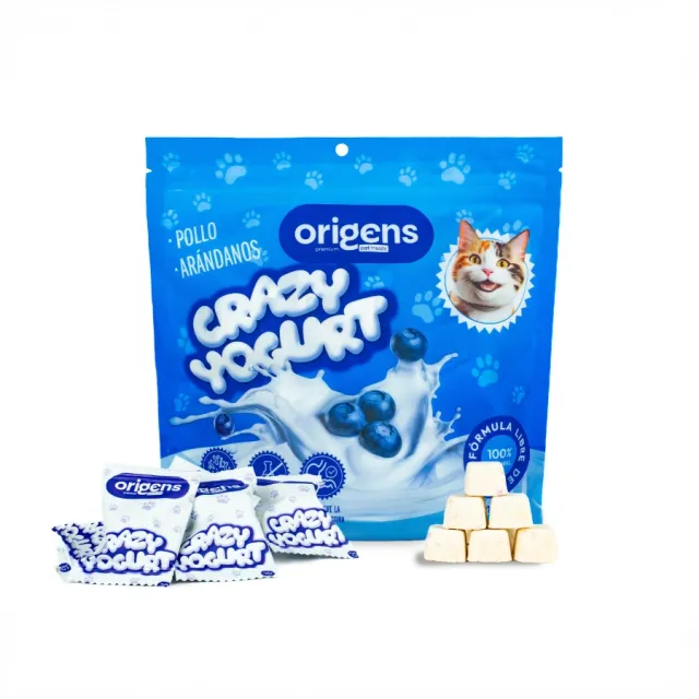 Snack Gatos - Crazy Yogurt Pollo & Arandanos